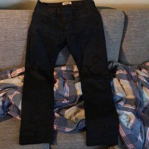 Naked and famous black denim